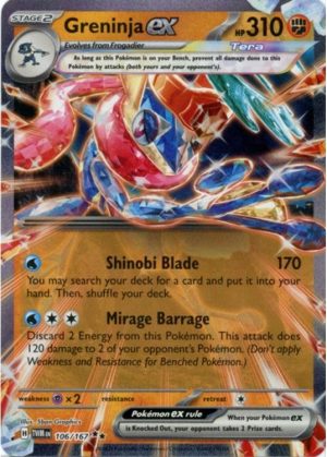 Greninja ex - 106/167