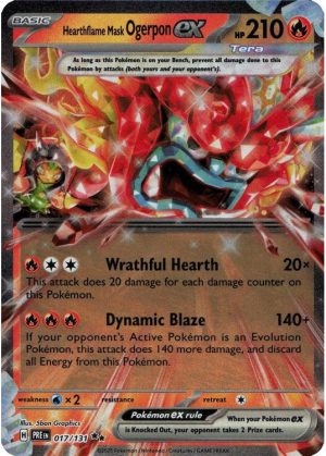 Hearthflame Mask Ogerpon ex - 017/131