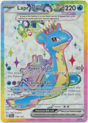Lapras ex - 158/142