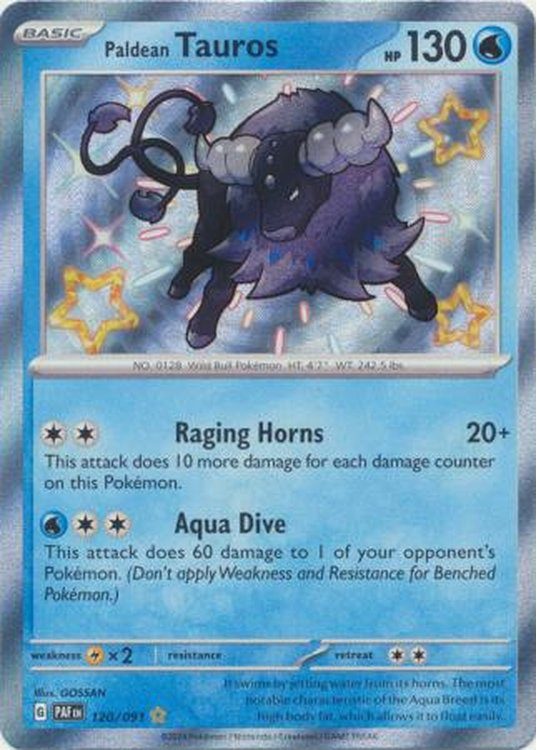Paldean Tauros - 120/091