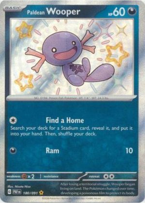 Paldean Wooper - 180/091