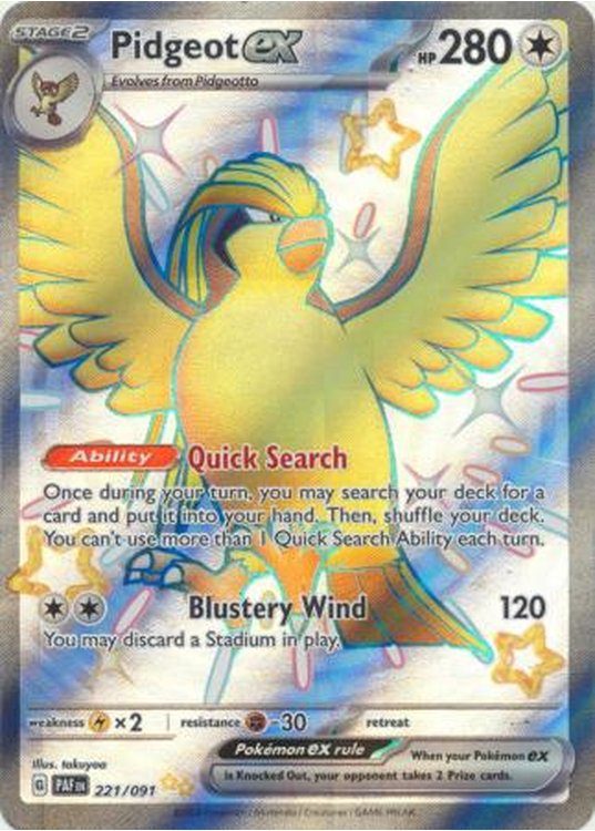 Pidgeot ex – 221/091