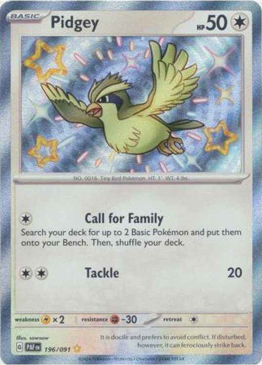 Pidgey – 196/091