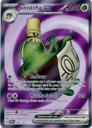 Sinistcha ex - 189/167