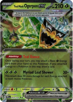 Teal Mask Ogerpon ex - 012/131