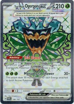 Teal Mask Ogerpon ex - 190/167