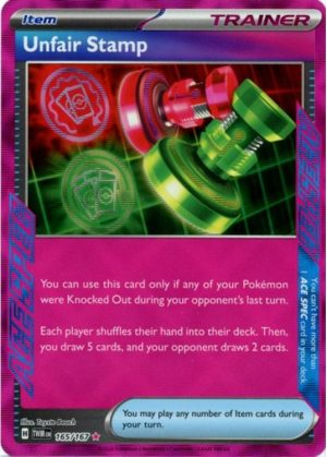 Unfair Stamp - 165/167