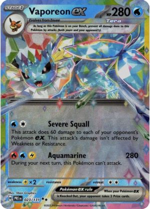 Vaporeon ex - 023/131