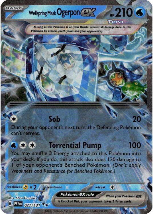 Wellspring Mask Ogerpon ex - 027/131