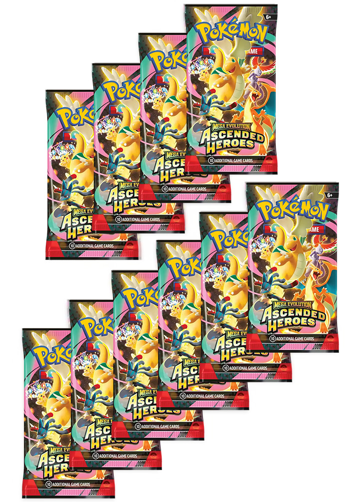 10 Booster Pakker fra ME02.5 Ascended Heroes