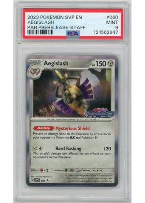 Aegislash STAFF SVP060 PSA 9