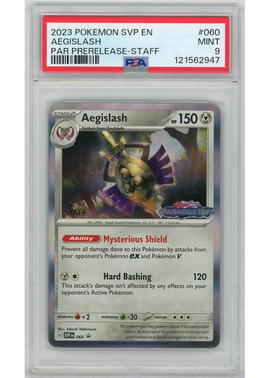 Aegislash – STAFF – SVP060 – PSA 9