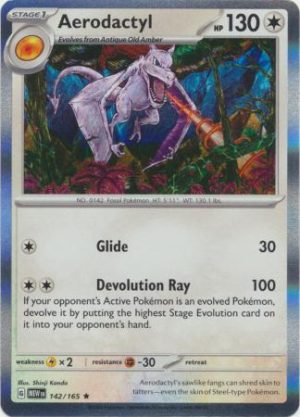 Aerodactyl - 142/165 (Holo)