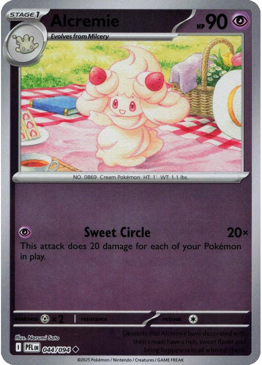 Alcremie – 044/094 – Reverse