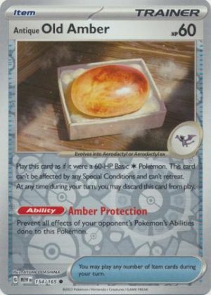 Antique Old Amber - 154/165 - Reverse
