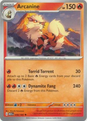 Arcanine - 059/165