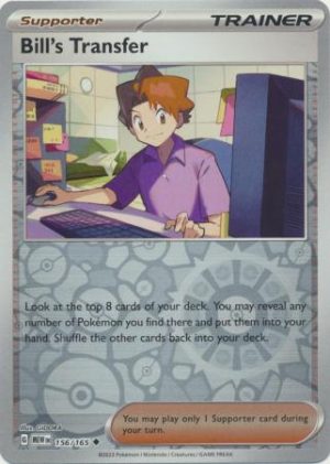 Bill's Transfer - 156/165 - Reverse