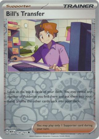 Bill's Transfer - 156/165 - Reverse