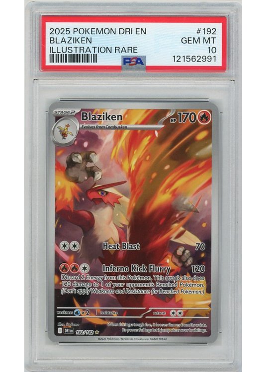 Blaziken – 192/182 – PSA 10