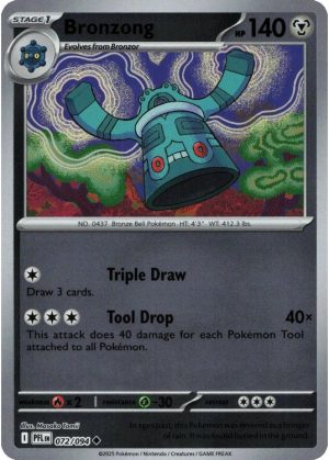 Bronzong - 072/094 - Reverse