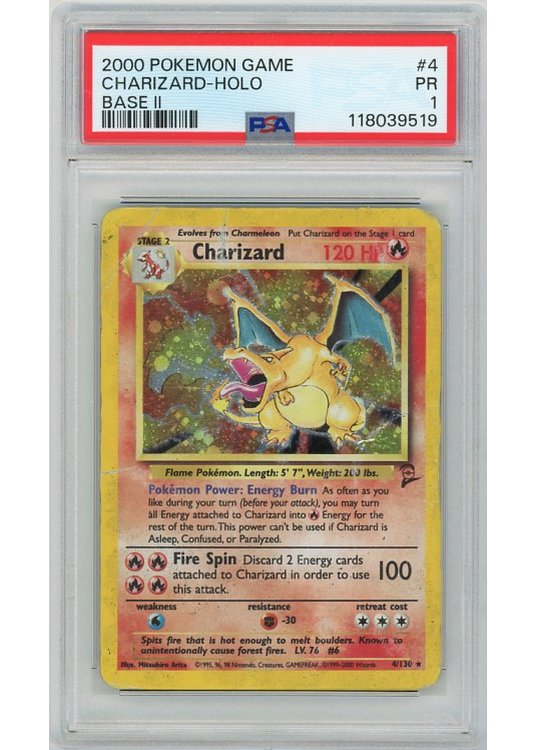 Charizard PSA 1 - Gradede pokemon kort p Pokemons.dk