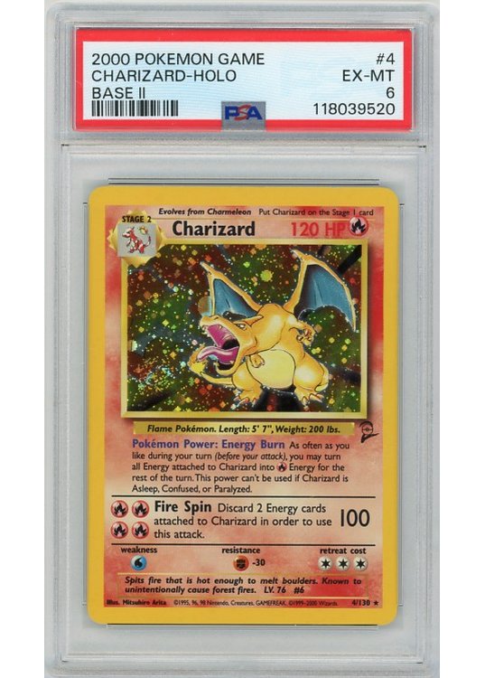 Charizard – 4/130 – PSA 6
