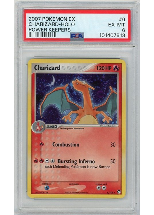 Charizard 6/108 PSA 6