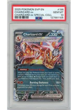 Charizard ex SVP196 PSA 10