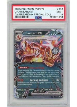 Charizard ex – SVP196 – PSA 9