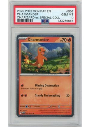 Charmander Cosmos Holo 007/091 PSA 10