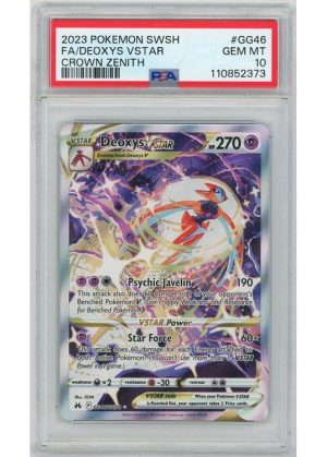 Deoxys VSTAR GG46/GG70 PSA 10