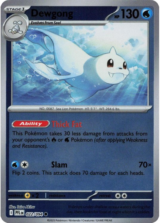 Dewgong – 022/094 – Reverse