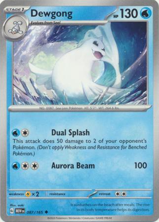 Dewgong - 087/165