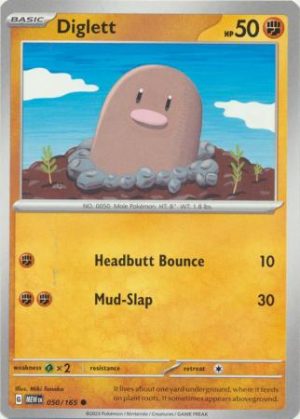 Diglett - 050/165