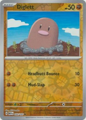 Diglett - 050/165 - Reverse
