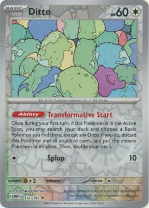 Ditto - 132/165 - Reverse