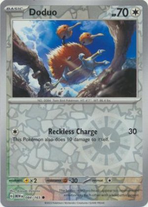Doduo - 084/165 - Reverse
