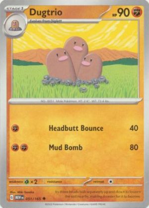 Dugtrio - 051/165