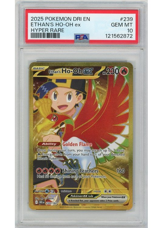 Ethan’s Ho-Oh ex – 239/182 – PSA 10