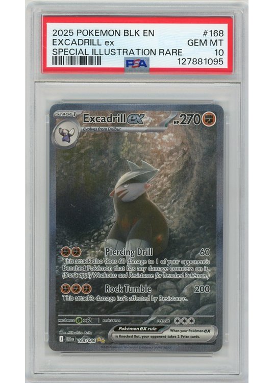 Excadrill ex – 168/086 – PSA 10