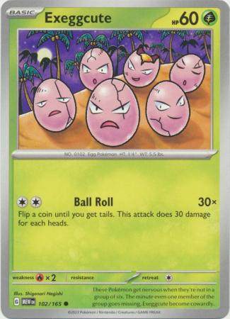 Exeggcute - 102/165