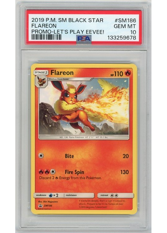 Flareon – SM186 – PSA 10