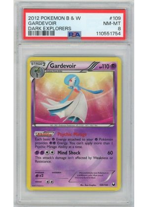 Gardevoir 109/108 PSA 8