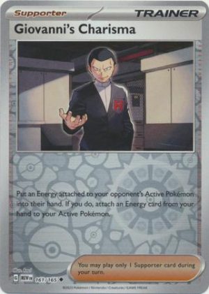Giovanni's Charisma - 161/165 - Reverse