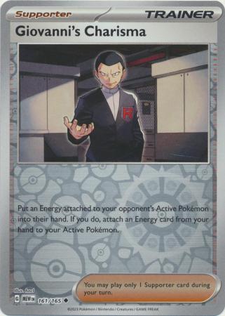 Giovanni's Charisma - 161/165 - Reverse