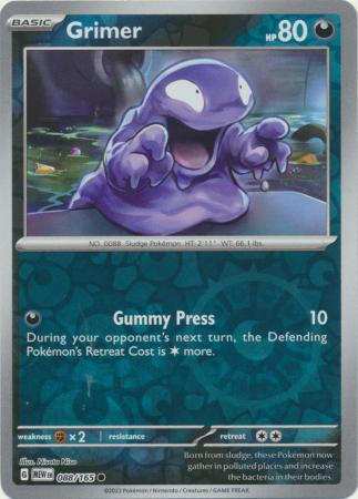 Grimer - 088/165 - Reverse