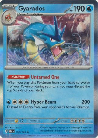 Gyarados – 130/165 (Holo)