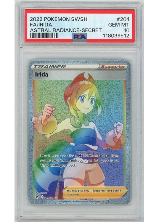 Irida 204/189 PSA 10