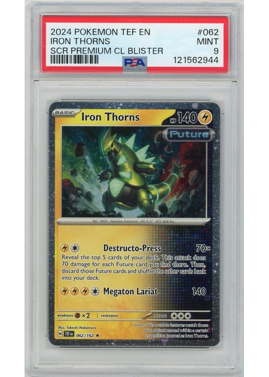 Iron Thorns – Cosmos Holo – 062/162 – PSA 9
