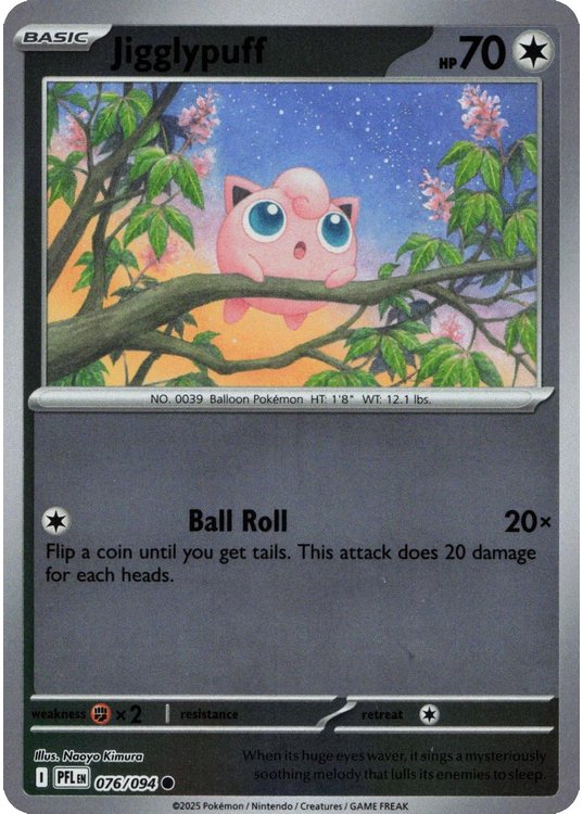 Jigglypuff - 076/094 - Reverse